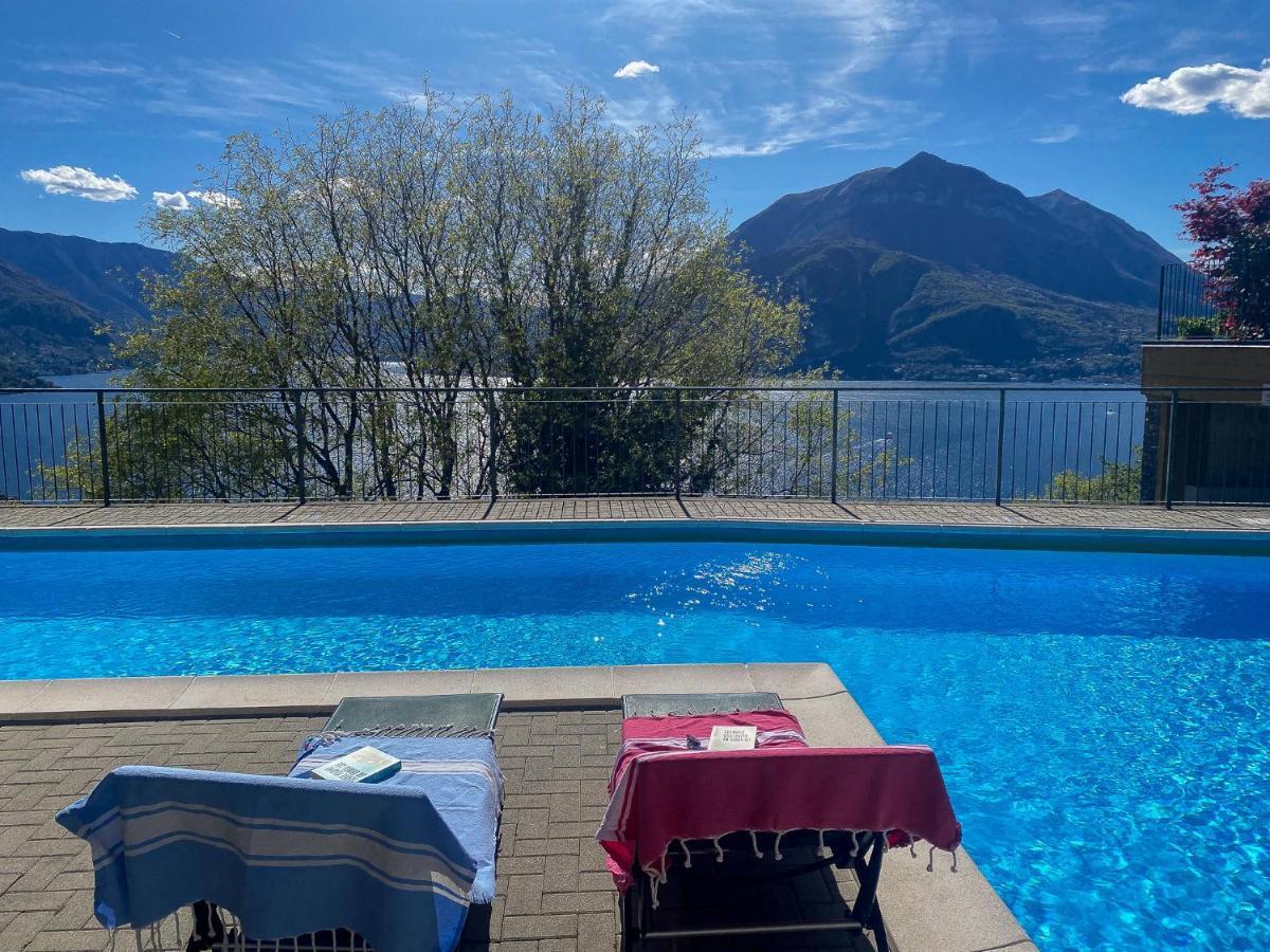 Vista Paradiso I - Garten Ferienwohnung Perledo Kültér fotó