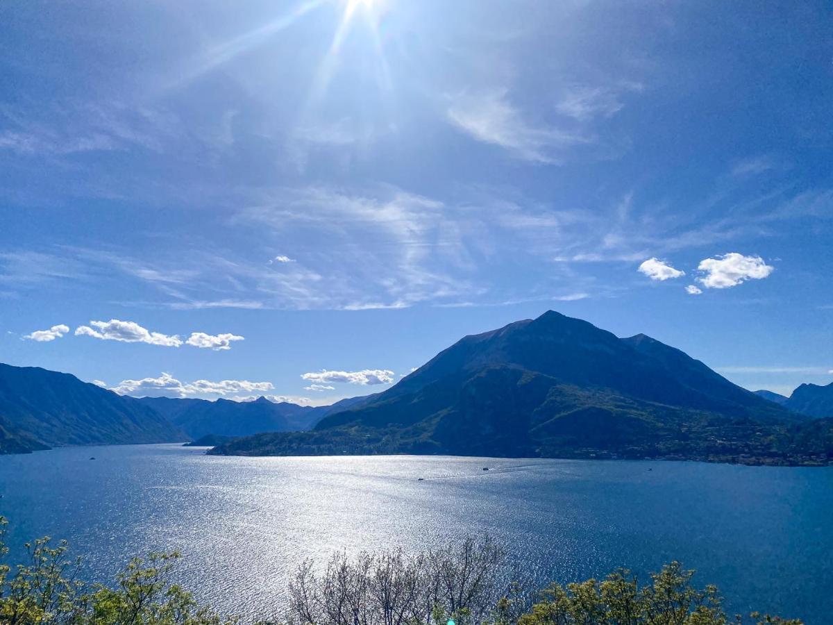 Vista Paradiso I - Garten Ferienwohnung Perledo Kültér fotó