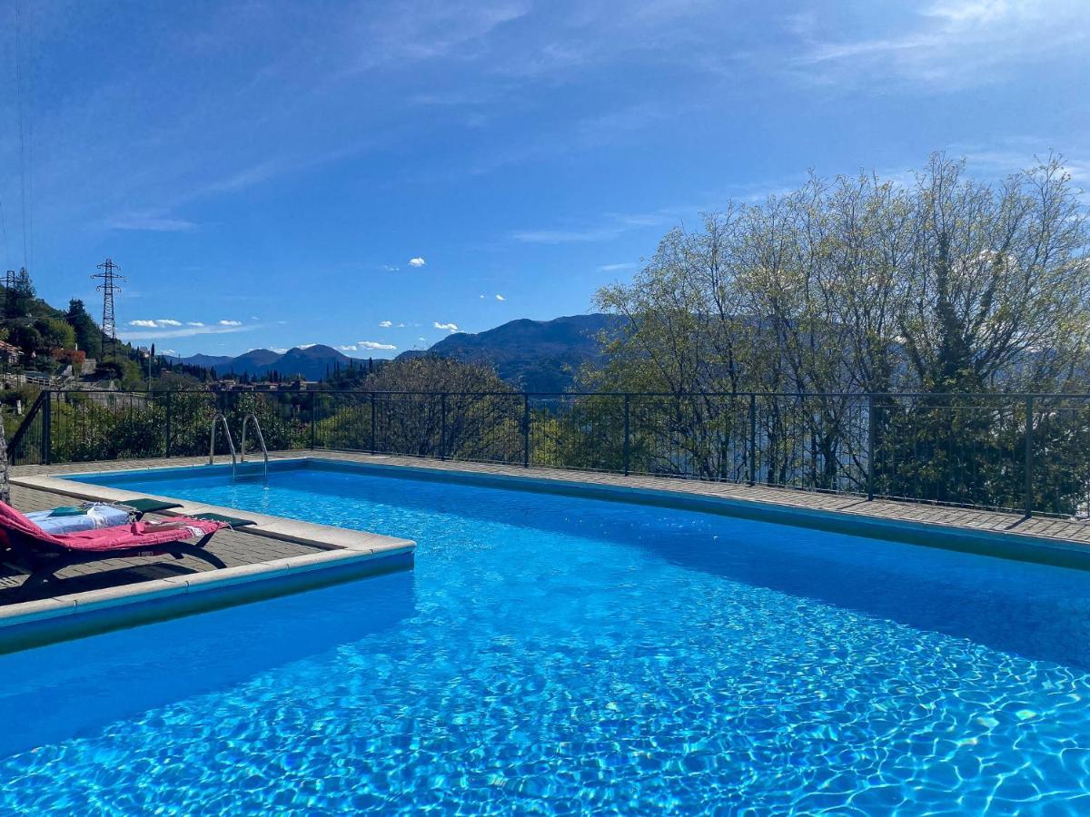 Vista Paradiso I - Garten Ferienwohnung Perledo Kültér fotó